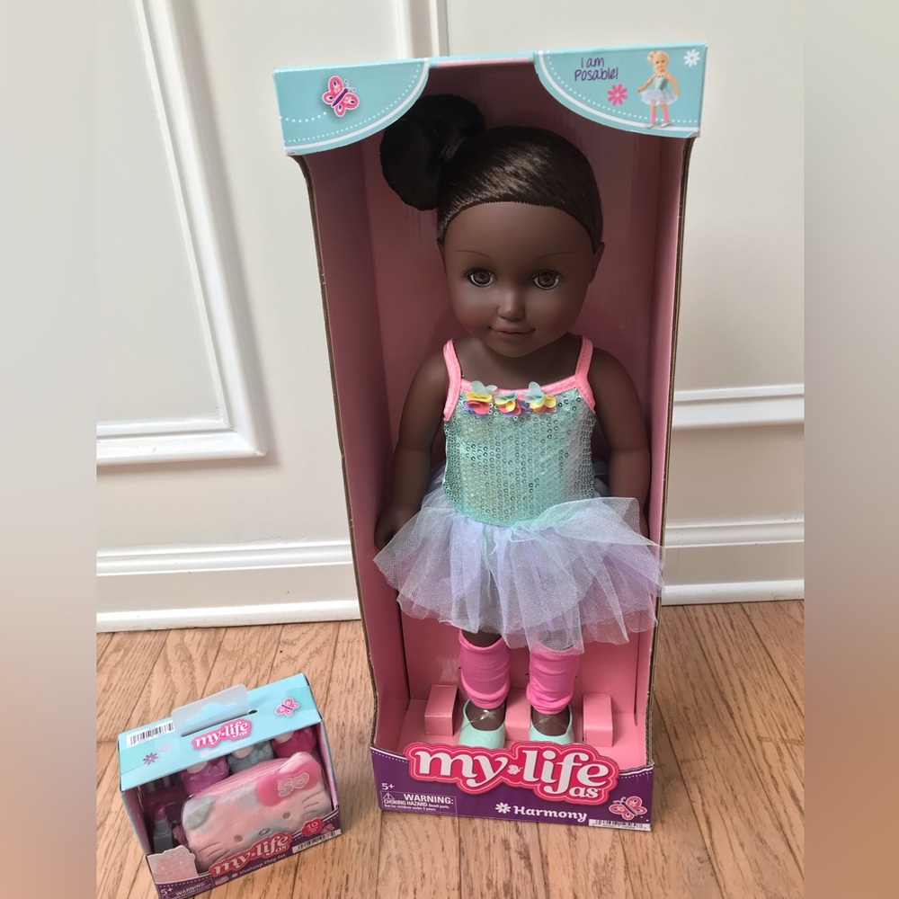 Doll My Life as Ballerina African American 18” NEW